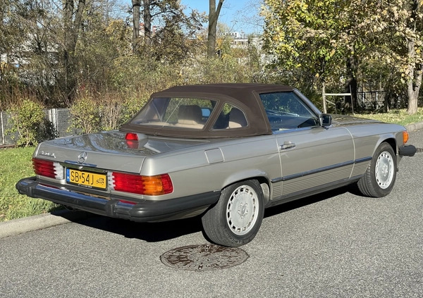 Mercedes-Benz SL cena 139000 przebieg: 90000, rok produkcji 1987 z Luboń małe 781